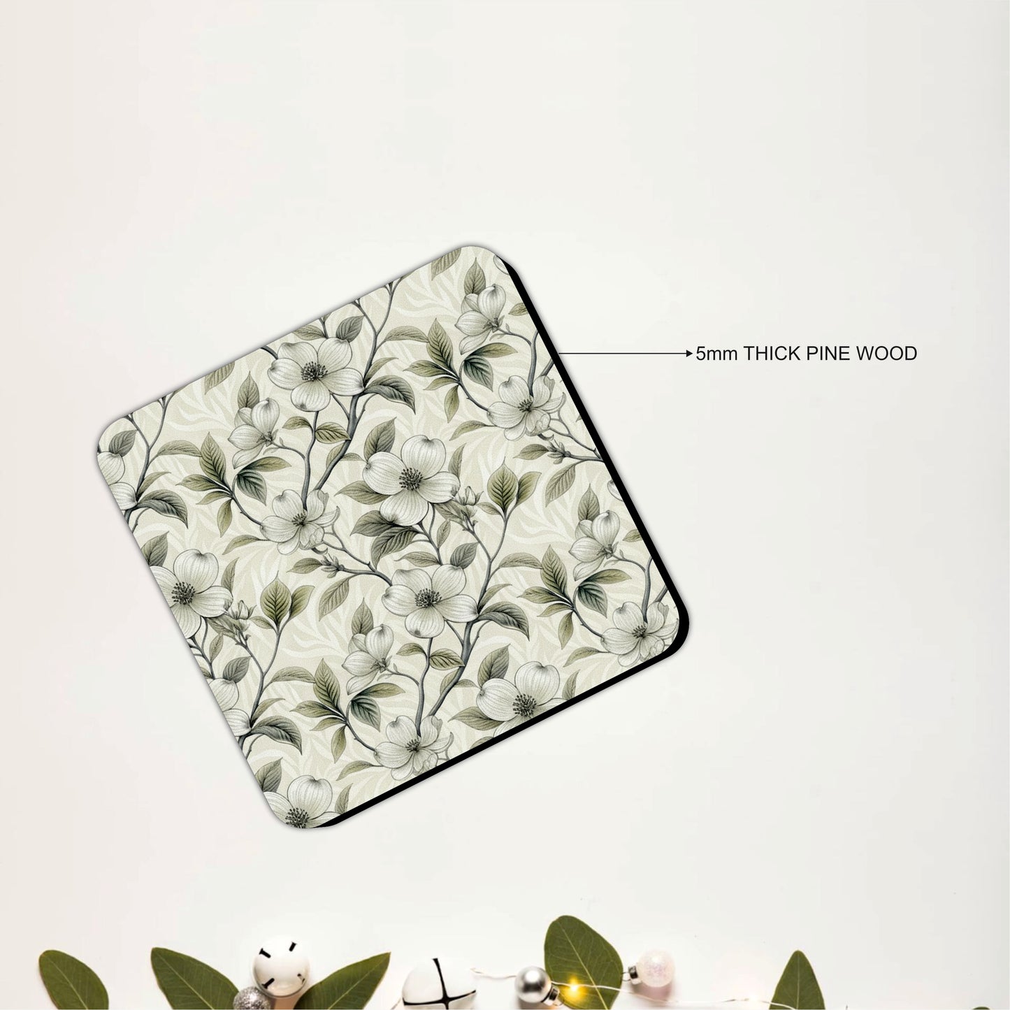 Floral Breeze Coasters Pack of 4