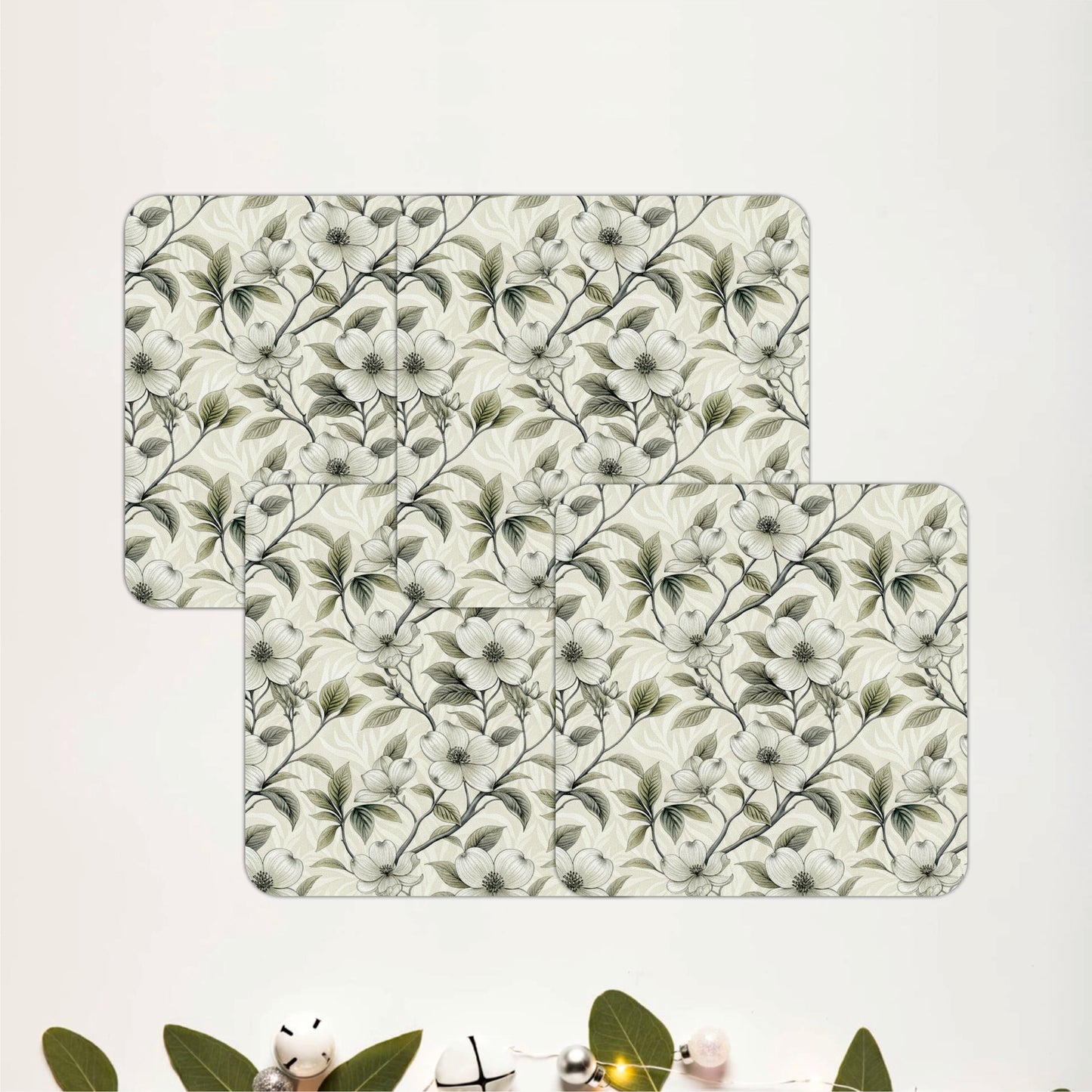 Floral Breeze Coasters Pack of 4