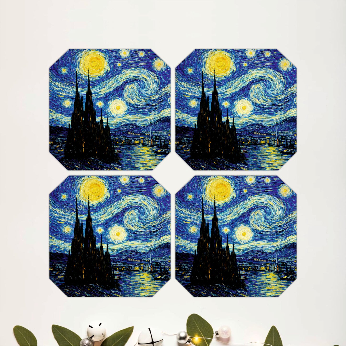 Coastal Horizon Coasters Pack of 4