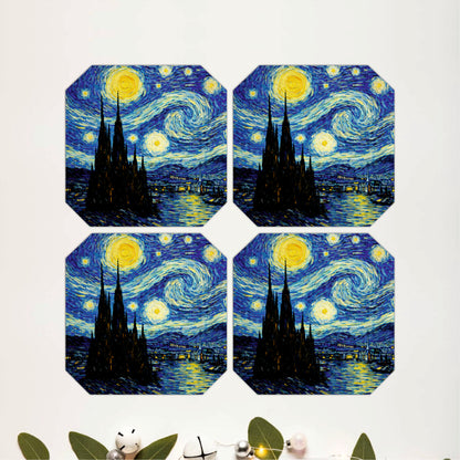 Coastal Horizon Coasters Pack of 4