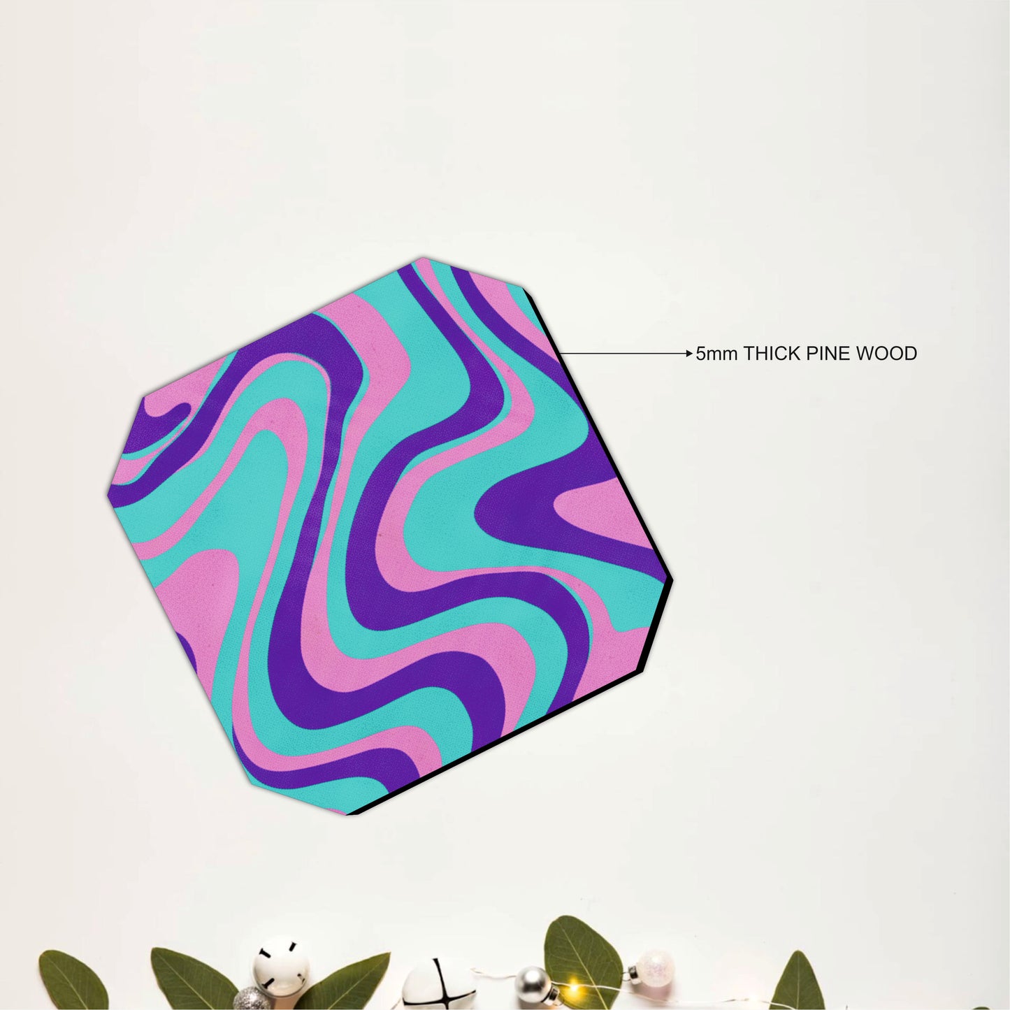 Lavender Wave Coasters Pack of 4