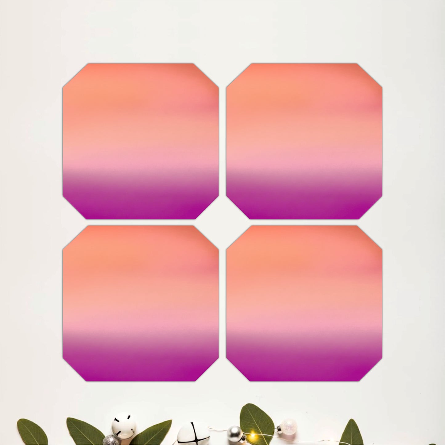Aurora Glow Coasters Pack of 4