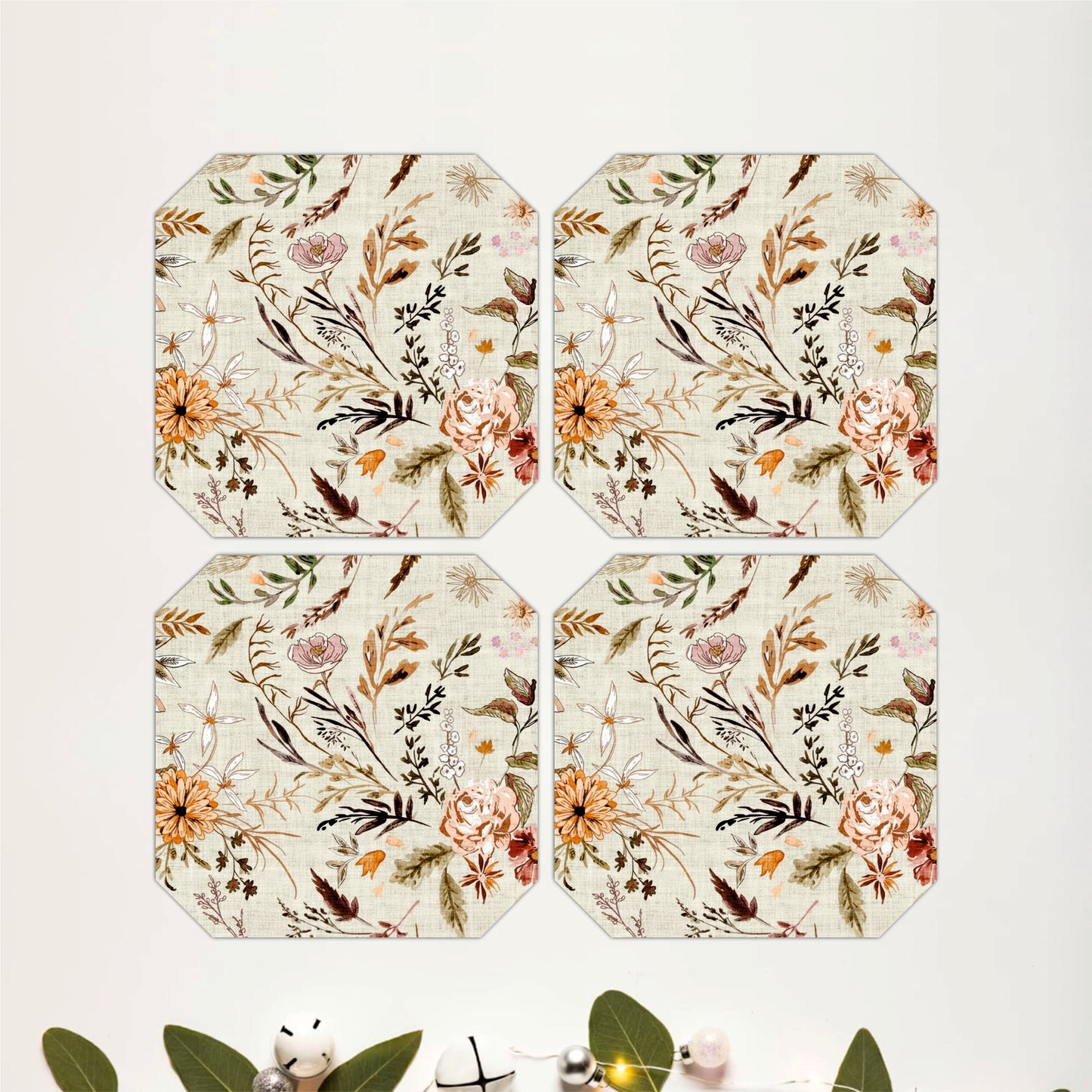 Retro Landscape Coasters Pack of 4