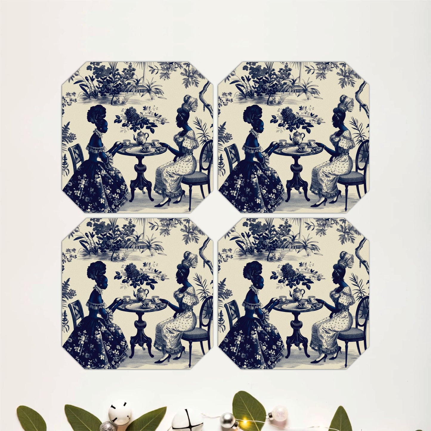 French Countryside Coasters Pack of 4