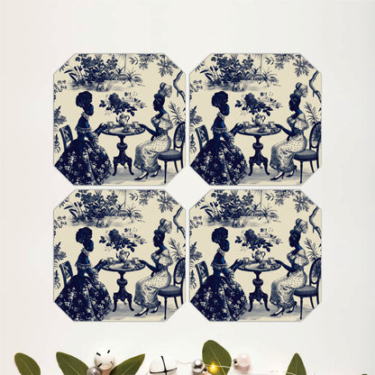 French Countryside Coasters Pack of 4