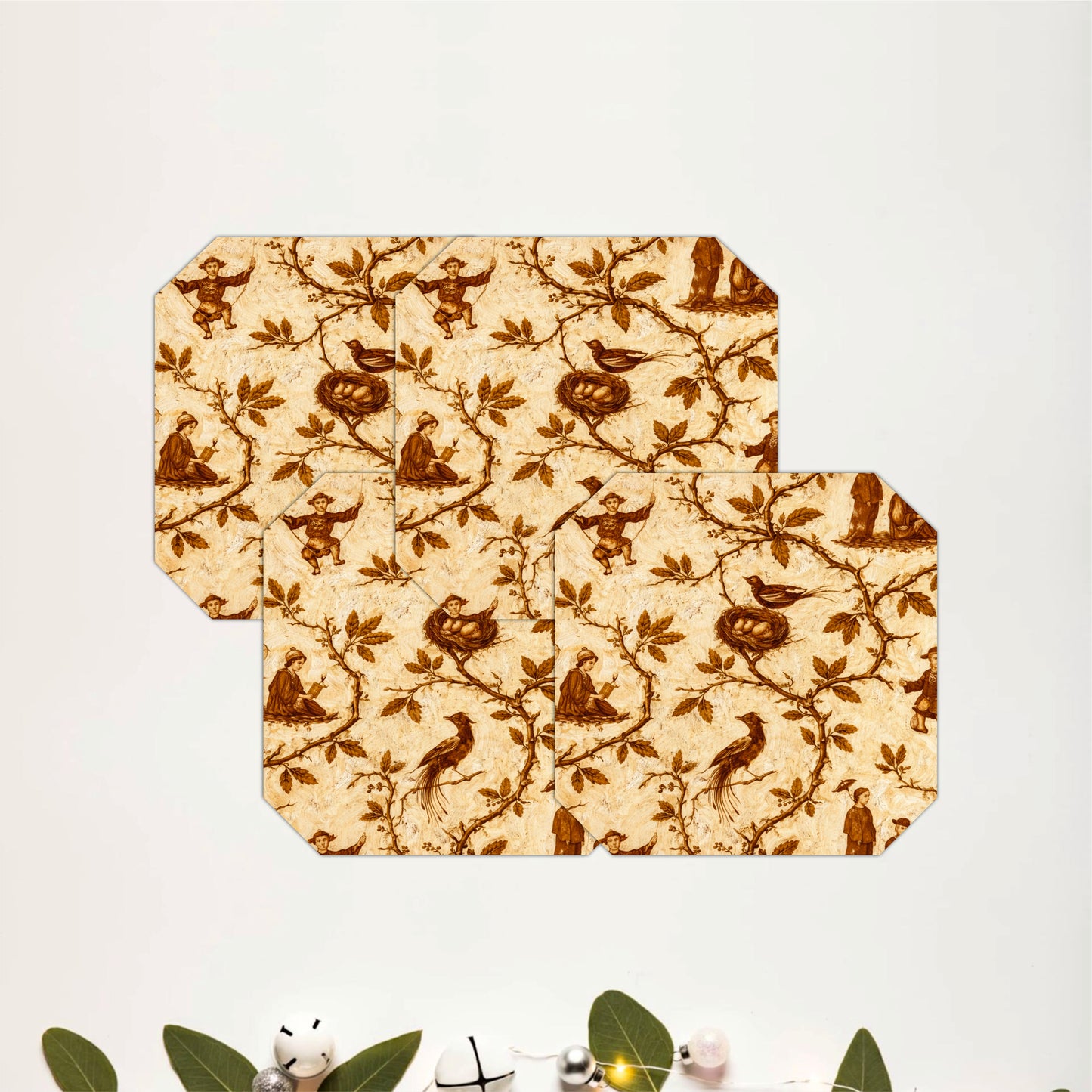 Countryside Charm Coasters Pack of 4