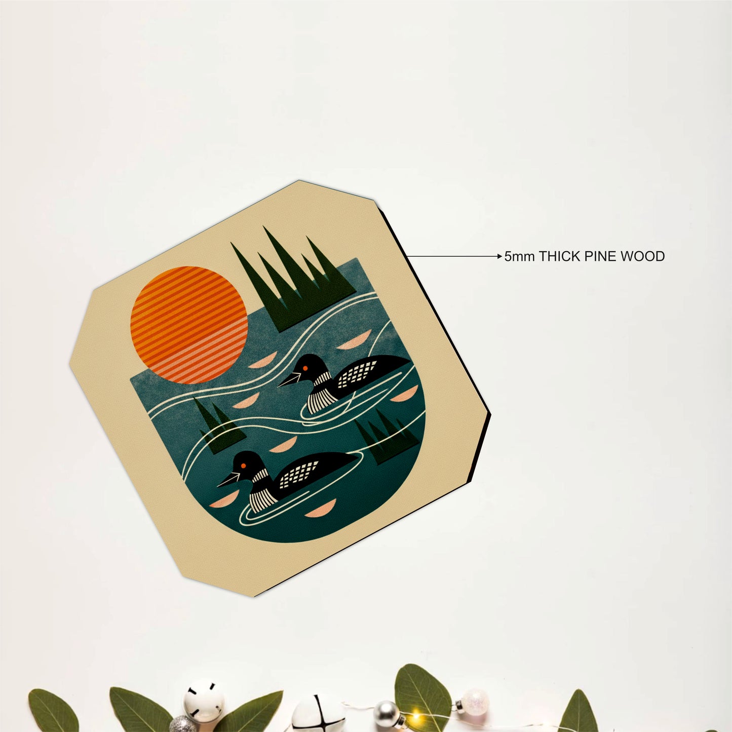 Ocean Sunset Coasters Pack of 4