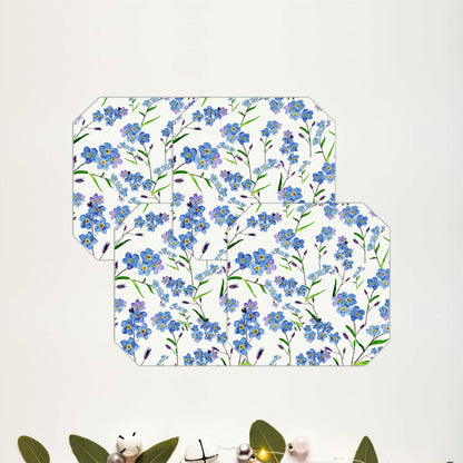 Blue Blossom Coasters Pack of 4
