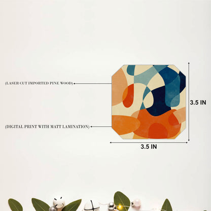 Mod Honeycomb Coasters Pack of 4