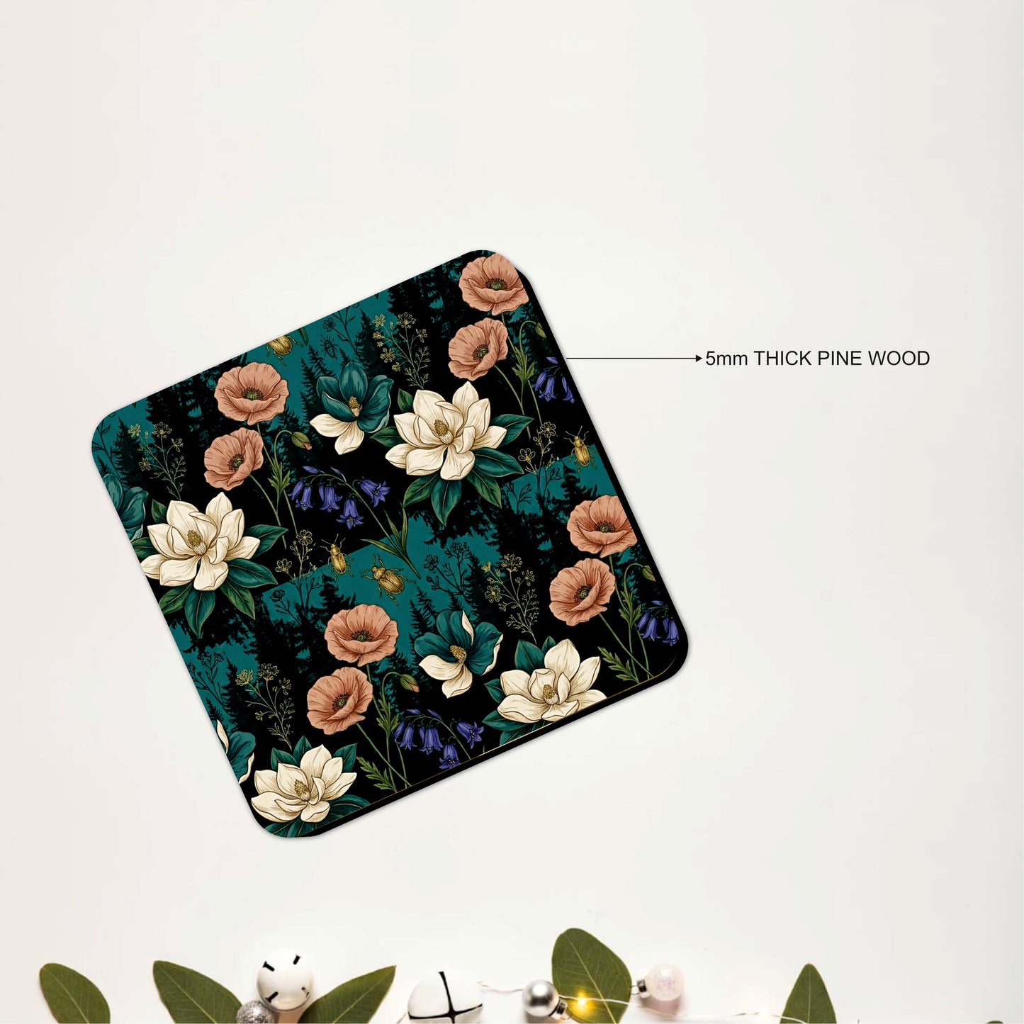 Geometric Honeycomb Coasters Pack of 4