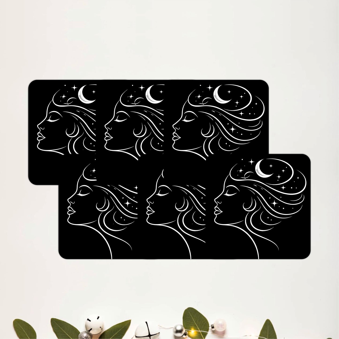 Starry Goddess Coasters Pack of 6