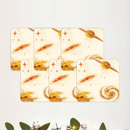 Space Odyssey Coasters Pack of 6
