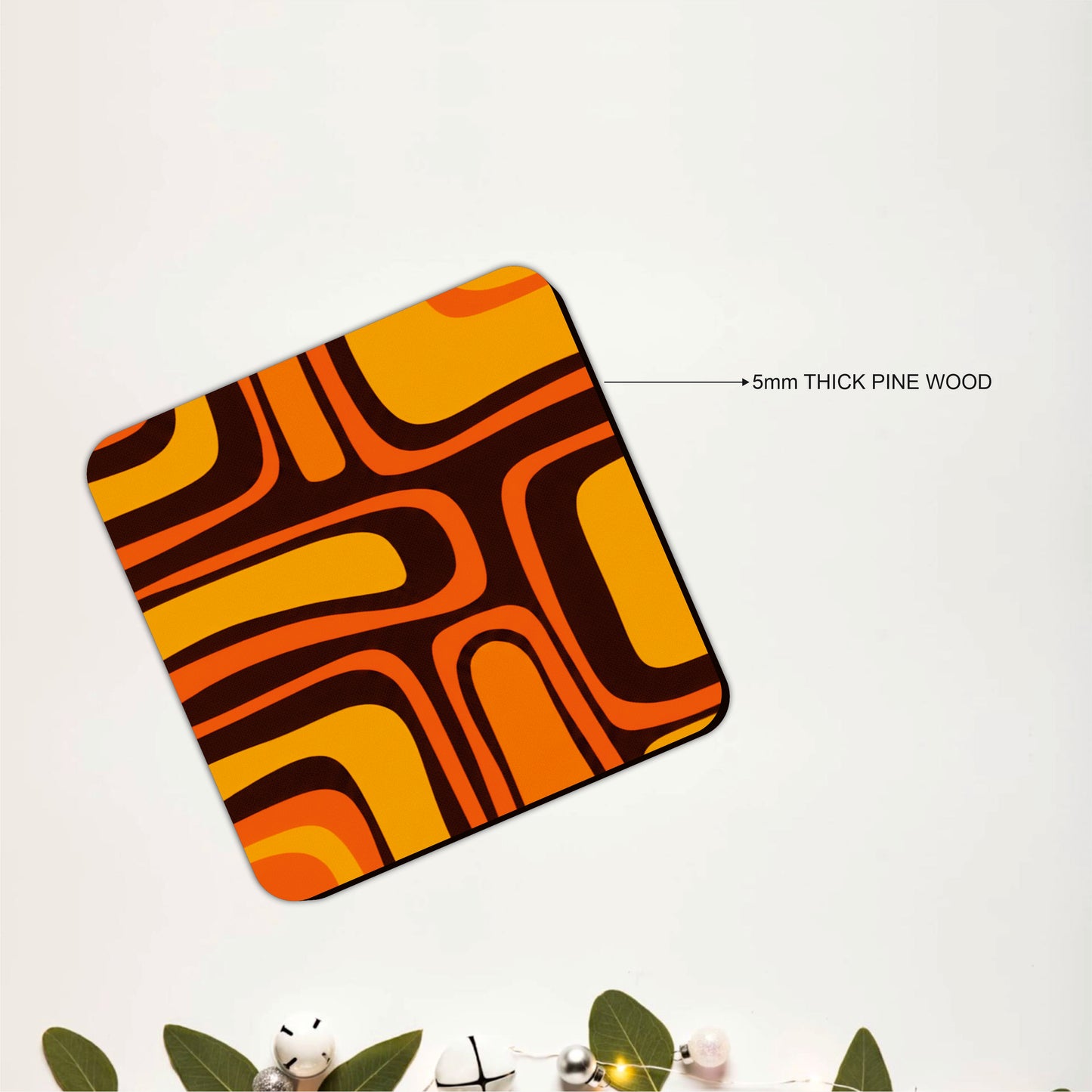 Retro Ripple Coasters Pack of 6