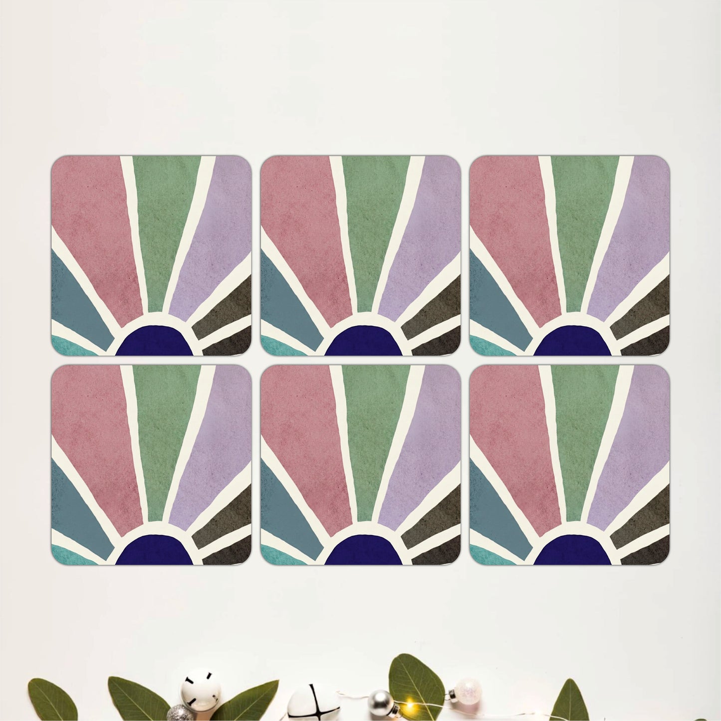 Deco Prism Coasters Pack of 6