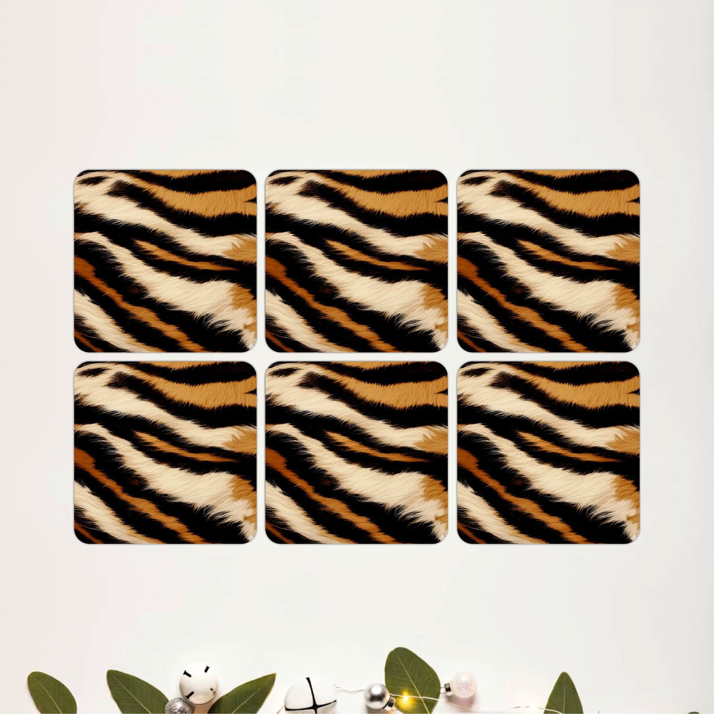 Cheeta Luxe Coasters Pack of 6