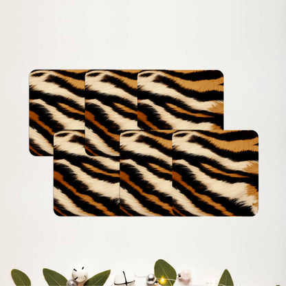 Cheeta Luxe Coasters Pack of 6