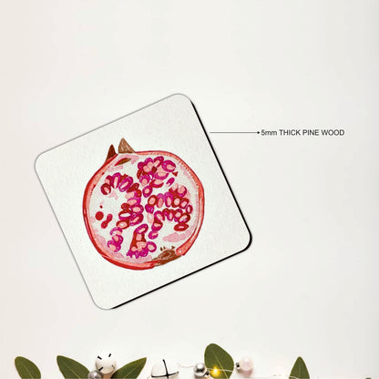 Ruby Orchard Coasters Pack of 6