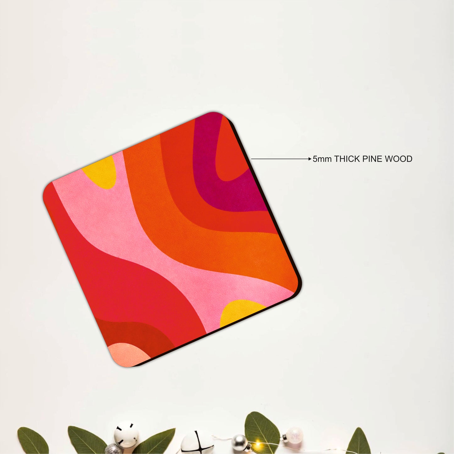 Groovy Sunset Coasters Pack of 6