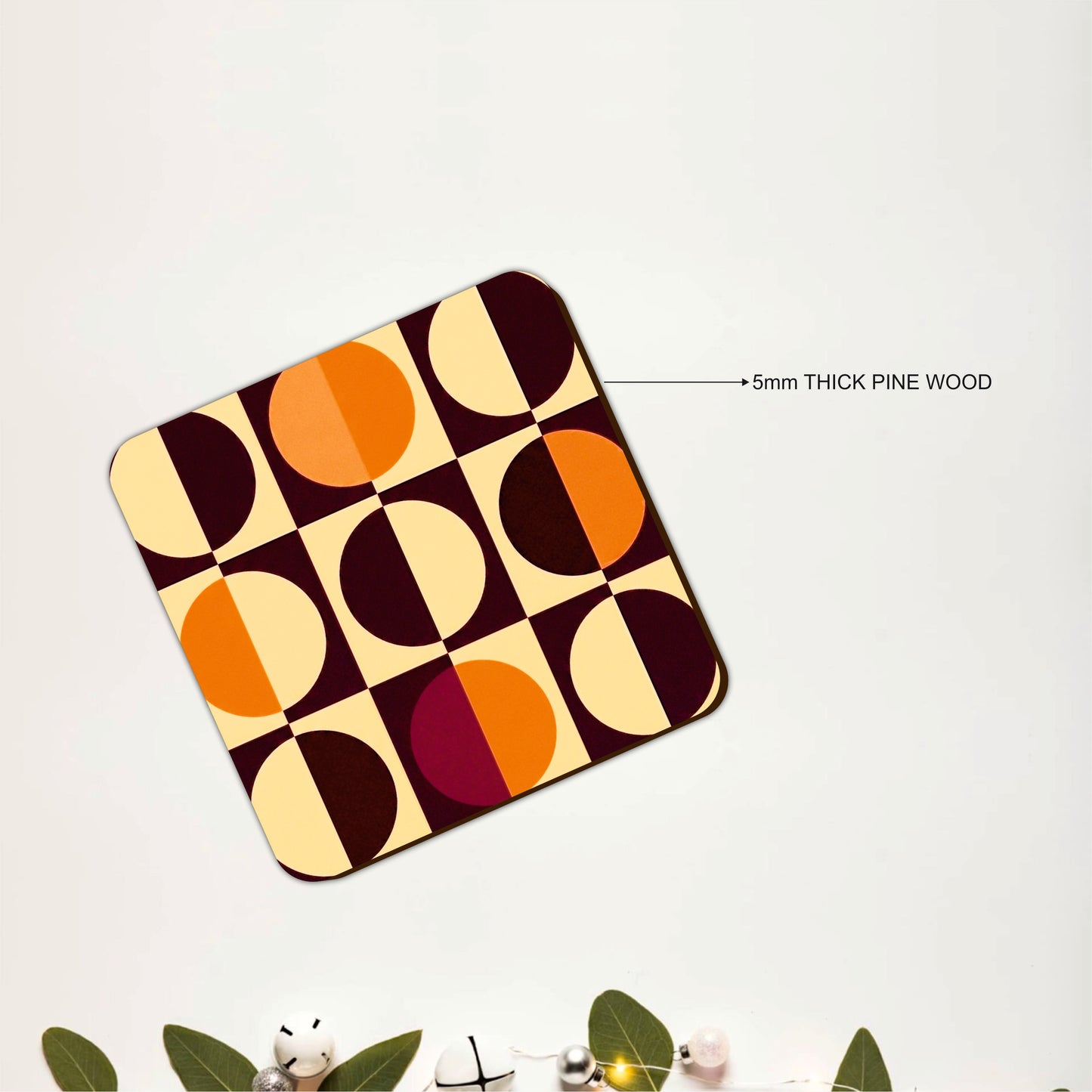 Geometric Harmony Coasters Pack of 6