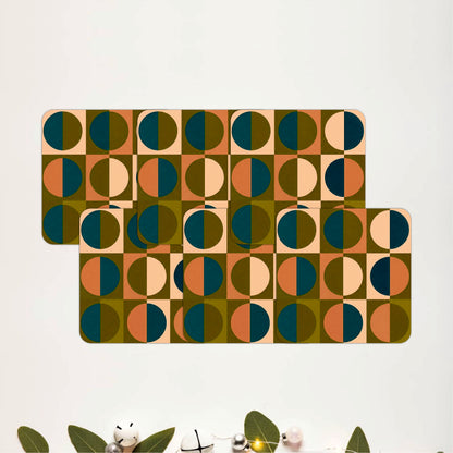 Mid-Century Mosaic Coasters Pack of 6