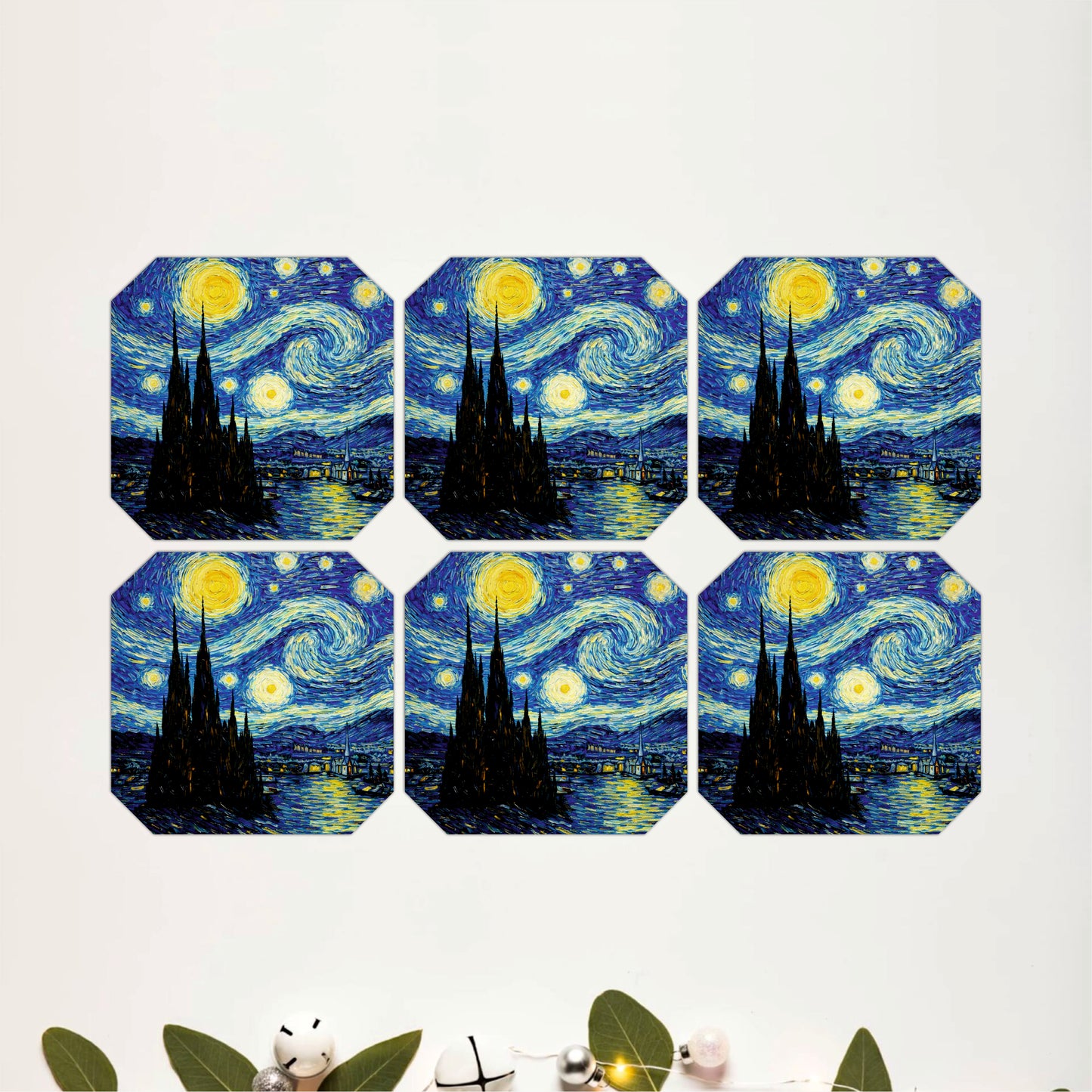 Celestial Night Coasters Pack of 6