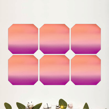 Blush Sunset Coasters Pack of 6