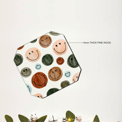 Happy Cookies Coasters Pack of 6