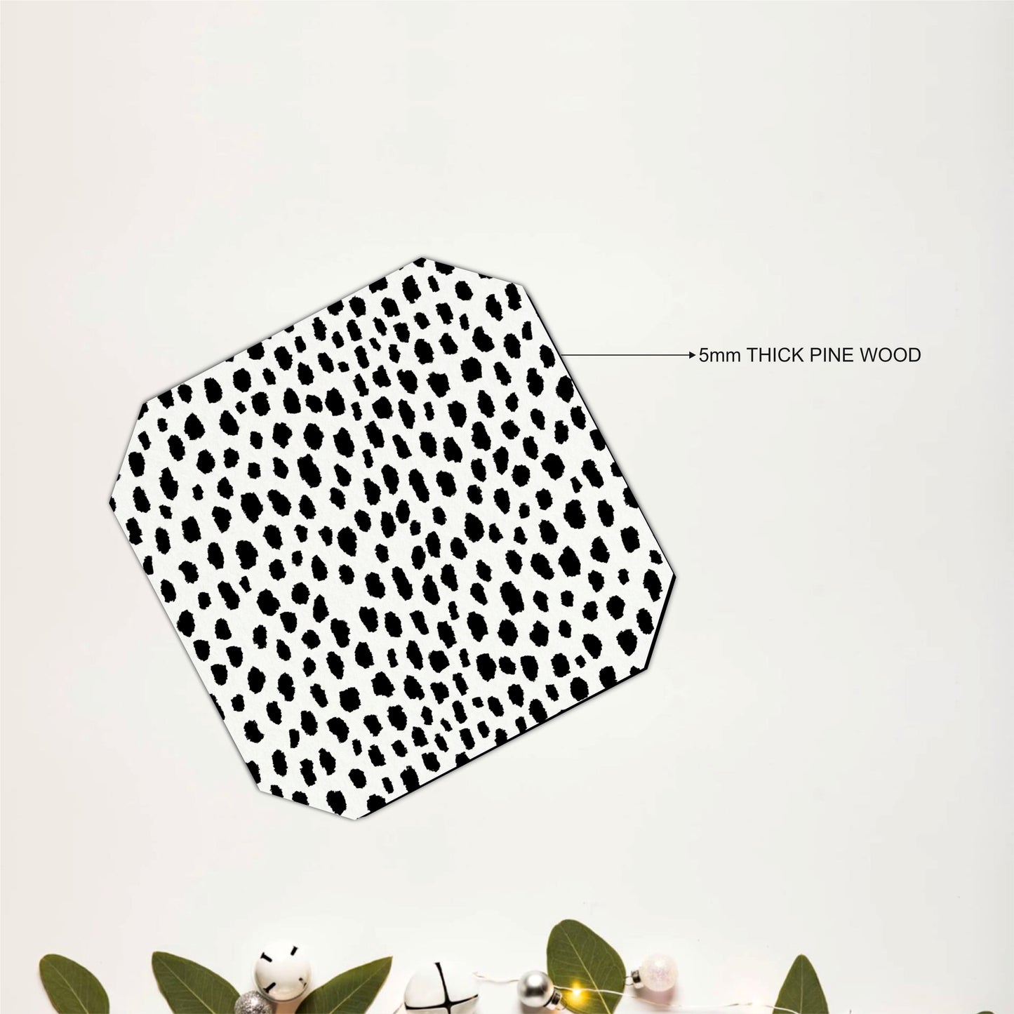 Dalmatian Speckle Coasters Set Of 6