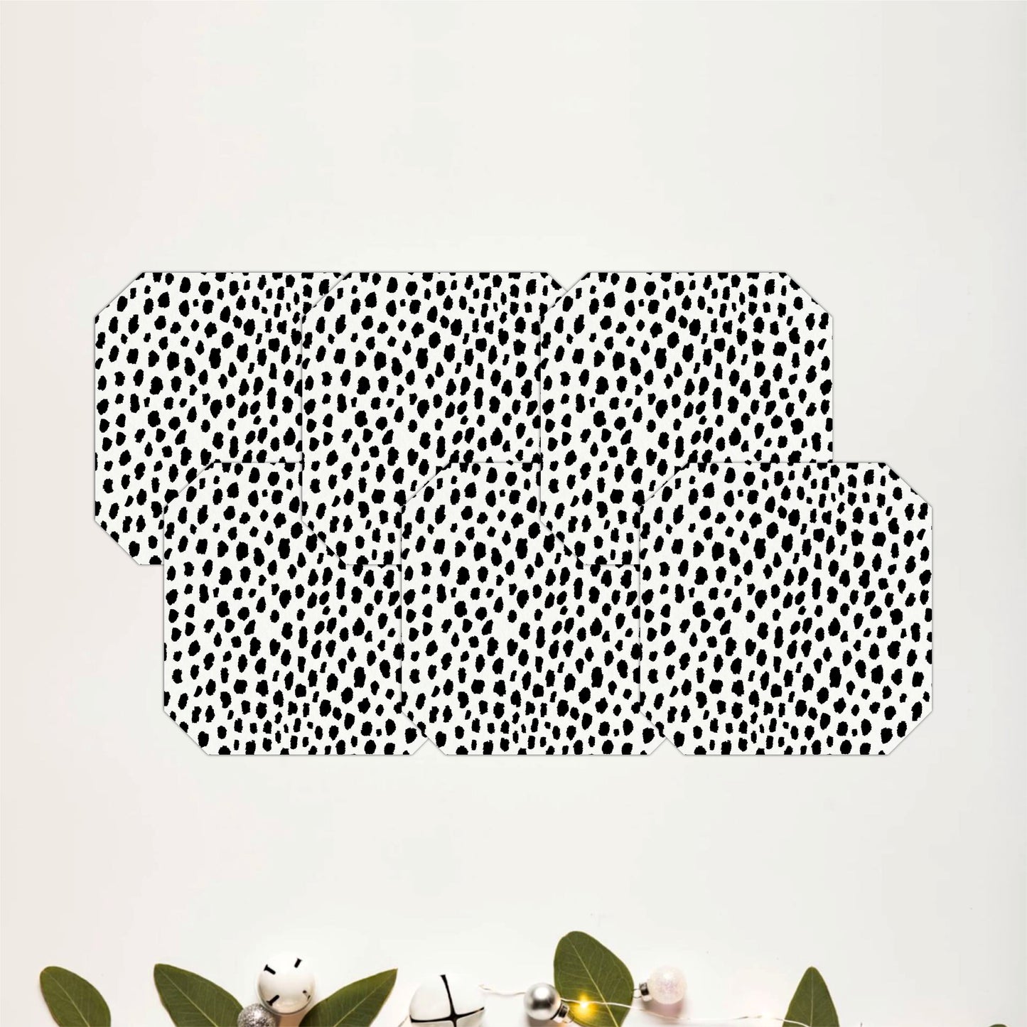 Dalmatian Speckle Coasters Set Of 6