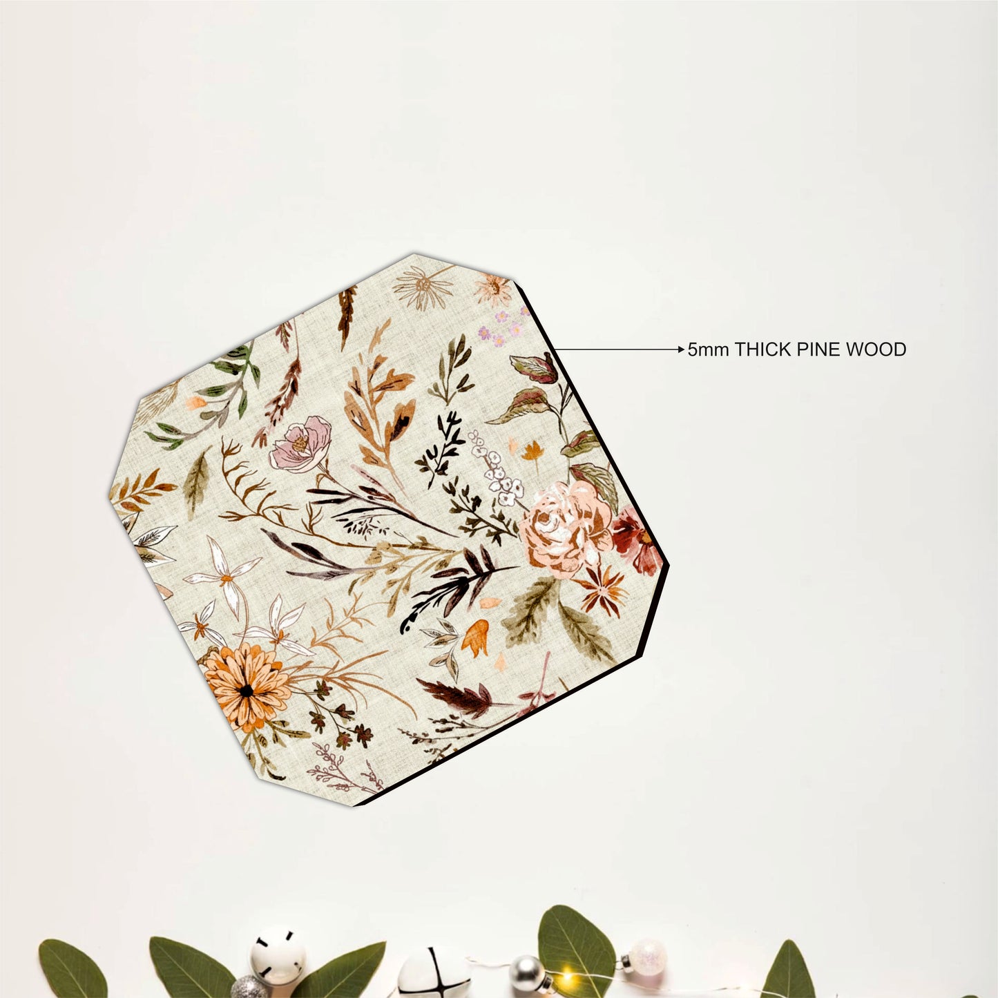 Countryside Blossom Coasters Set Of 6