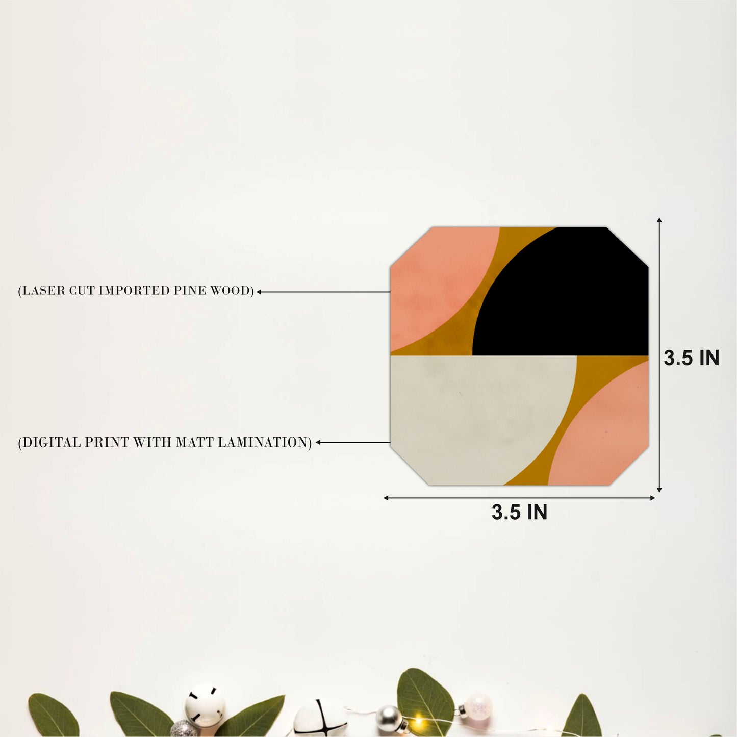 Minimal Arc Coasters Set Of 6