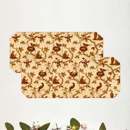 Heritage Birdsong Coaster Set Of 6