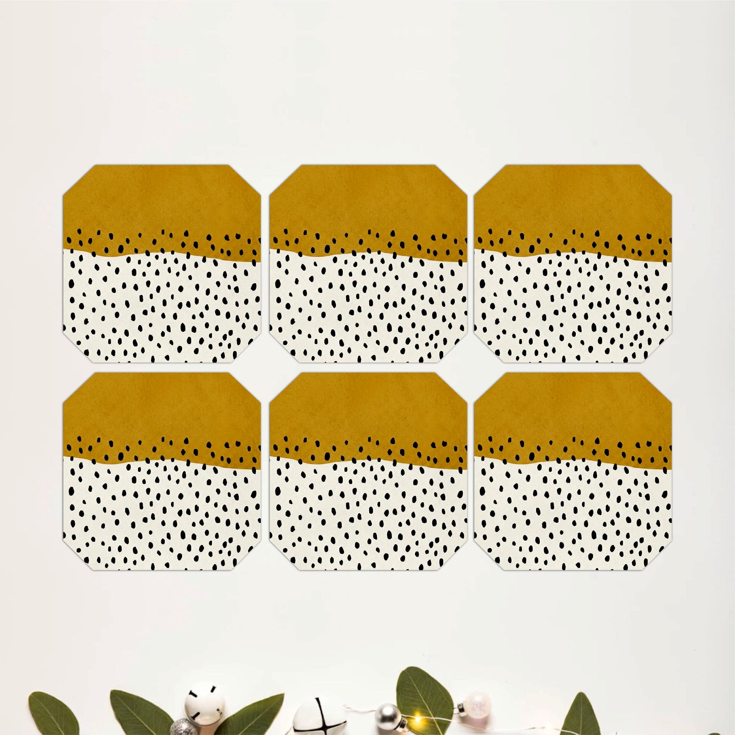 Desert Speckle Coaster Set Of 6
