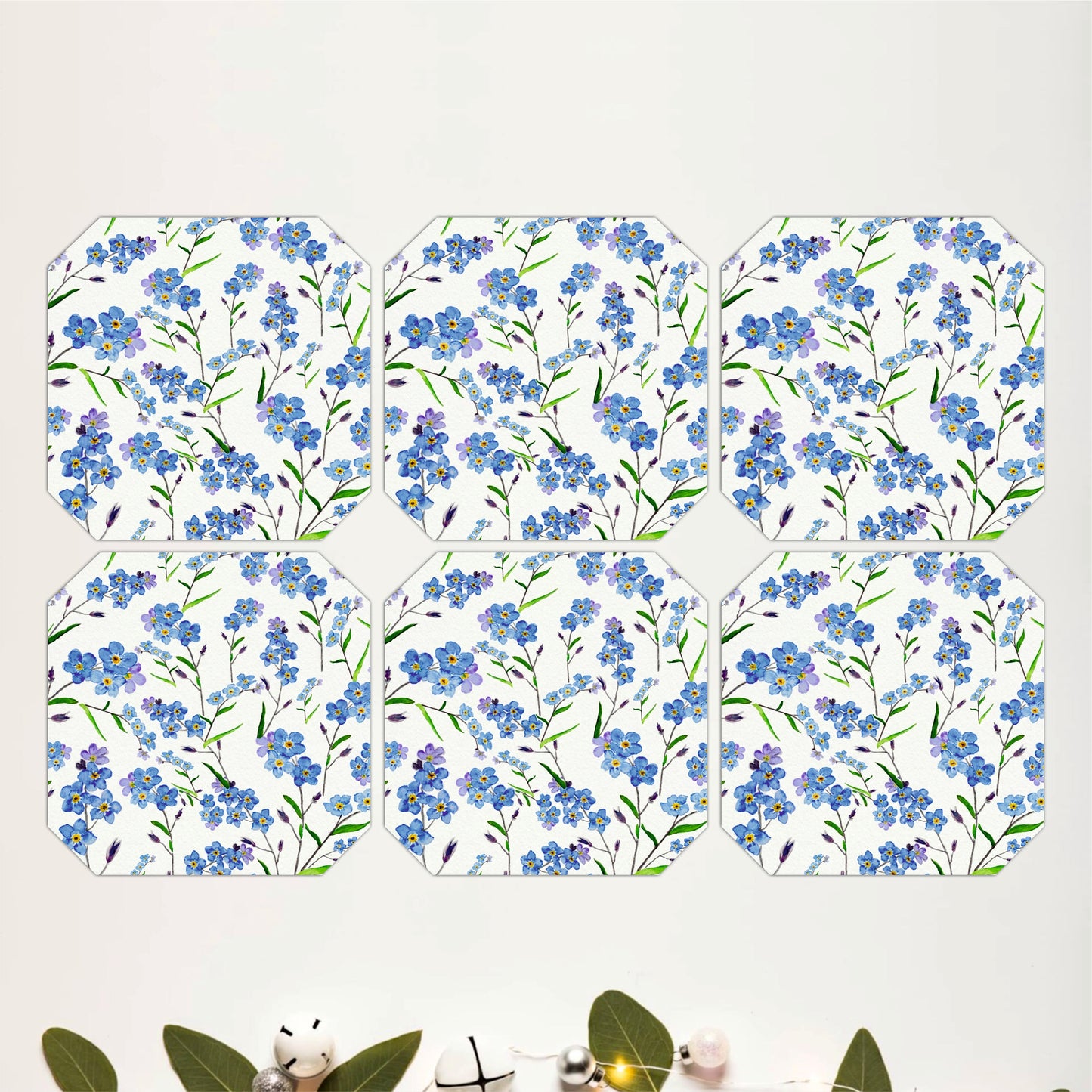Bluebell Meadow Coaster Set Of 6