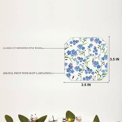 Bluebell Meadow Coaster Set Of 6