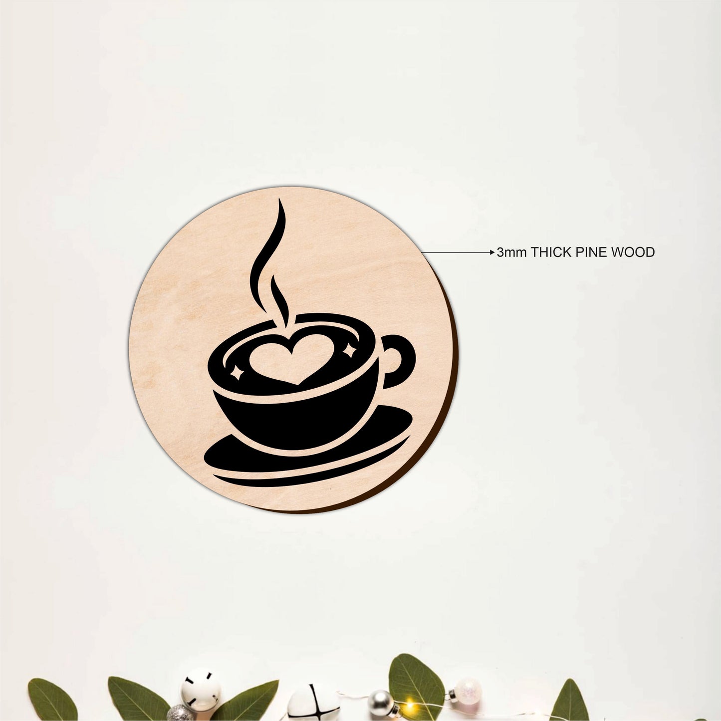 Morning Brew Wooden Coasters Set of 6