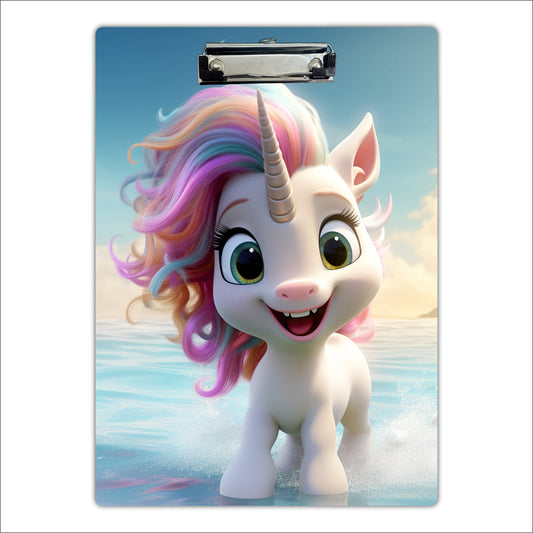 Cute Fantasy Character Illustration Clipboard