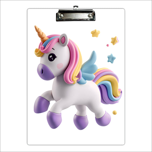 Magical Unicorn Writing Pad Clipboard