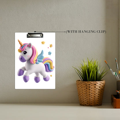 Magical Unicorn Writing Pad Clipboard