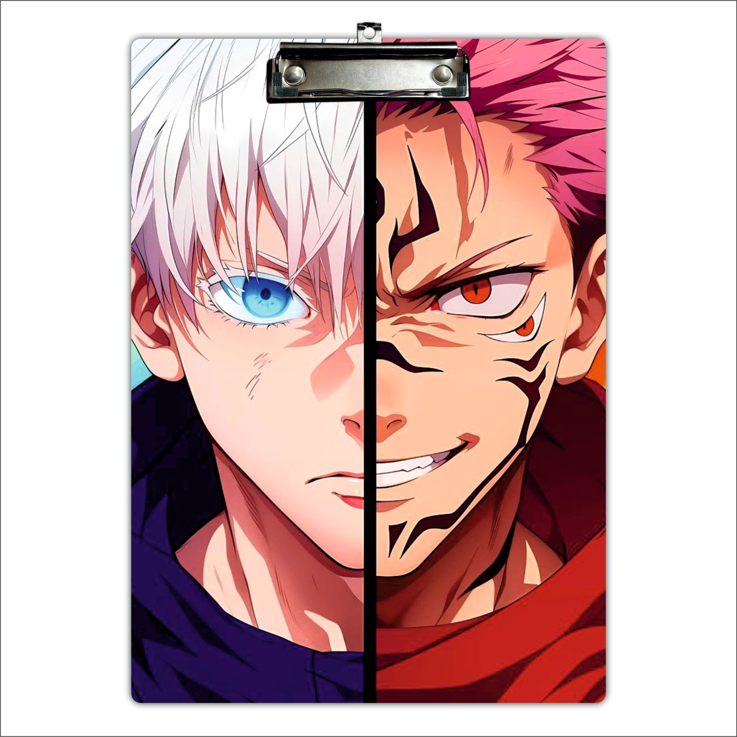 Anime Duo Face Writing Pad Clipboard