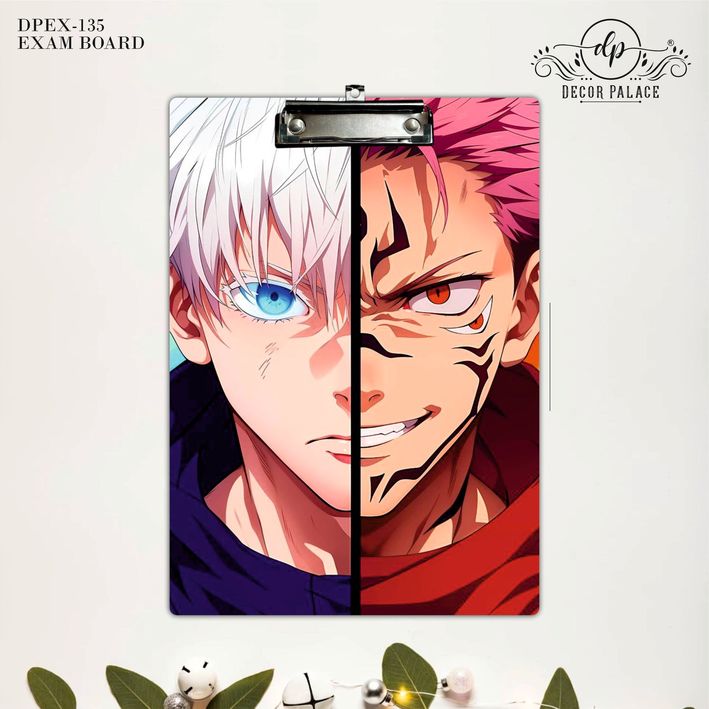 Anime Duo Face Writing Pad Clipboard
