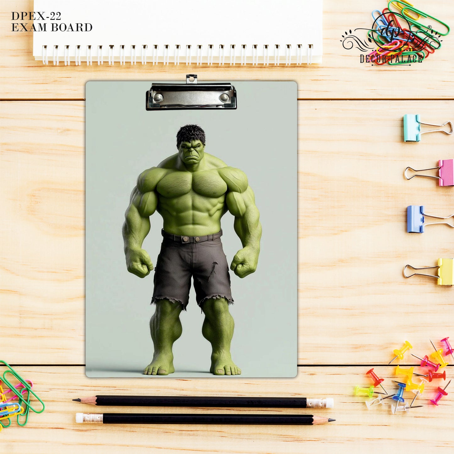Power Hero Writing Pad Clipboard