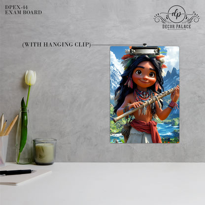 Beautiful Tribal Princess Writing Pad Clipboard