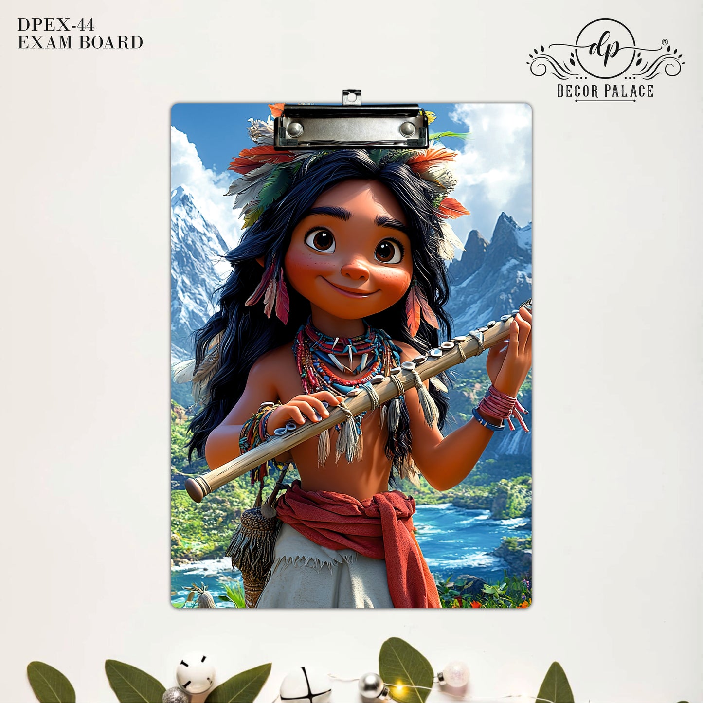 Beautiful Tribal Princess Writing Pad Clipboard