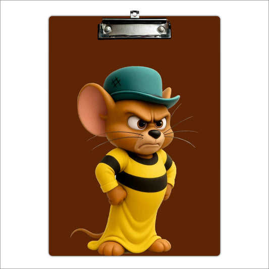 Little Hero Mouse Clipboard – Animated Character Design