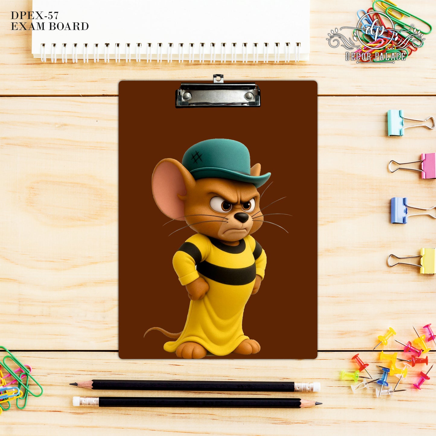 Little Hero Mouse Clipboard – Animated Character Design
