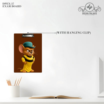 Little Hero Mouse Clipboard – Animated Character Design
