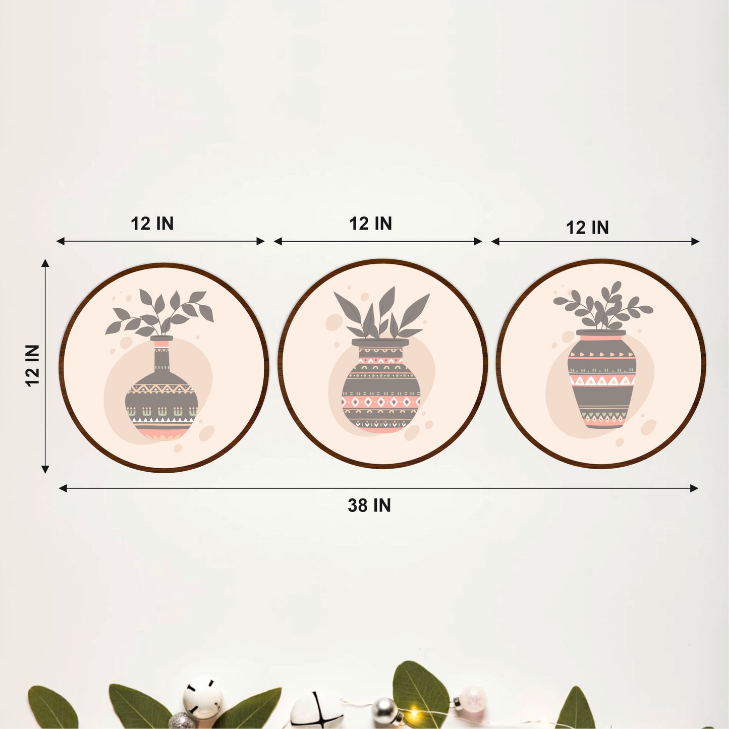 Minimal Boho Vase Wall Art