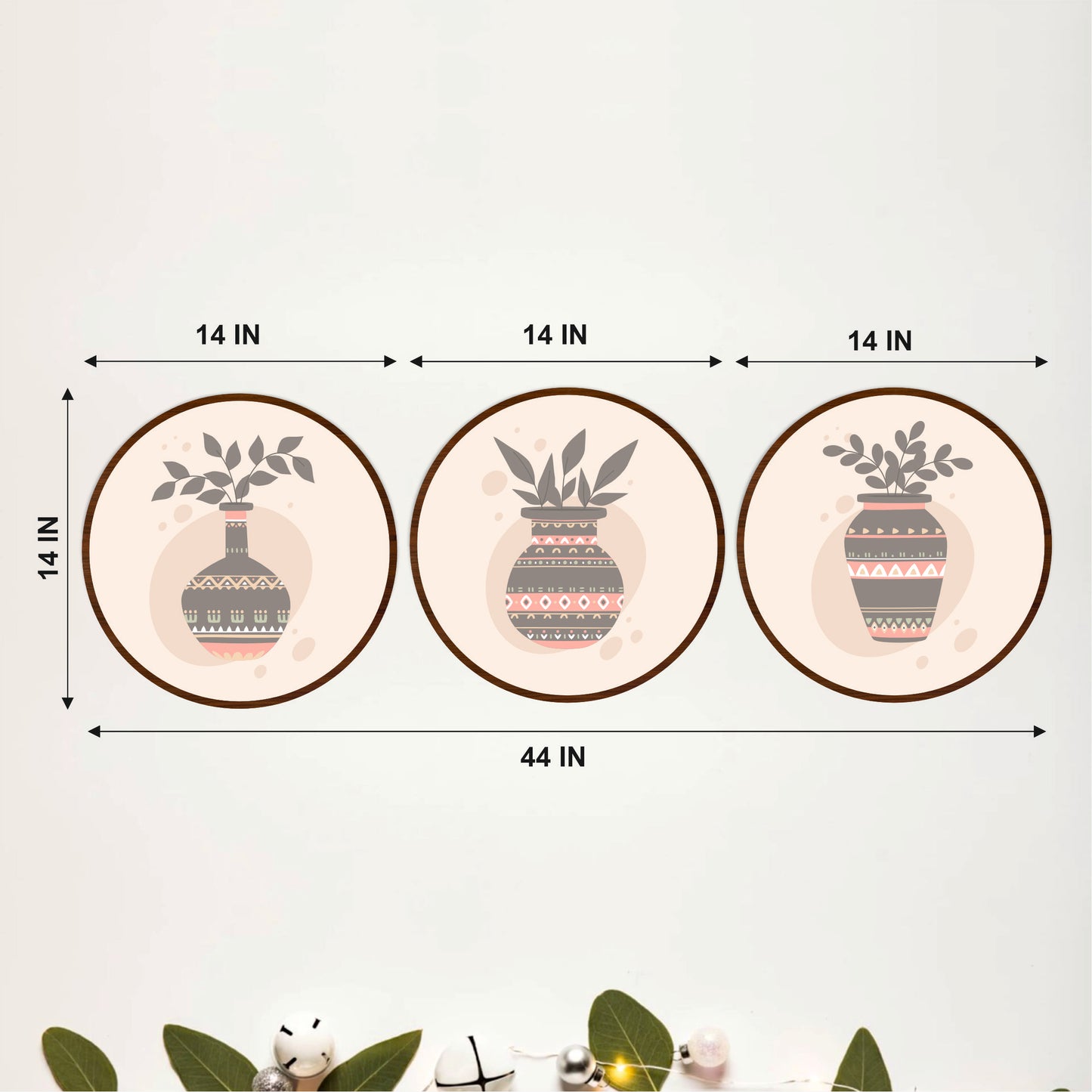 Minimal Boho Vase Wall Art