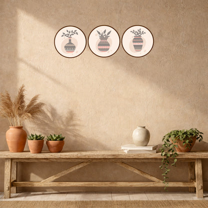 Minimal Boho Vase Wall Art
